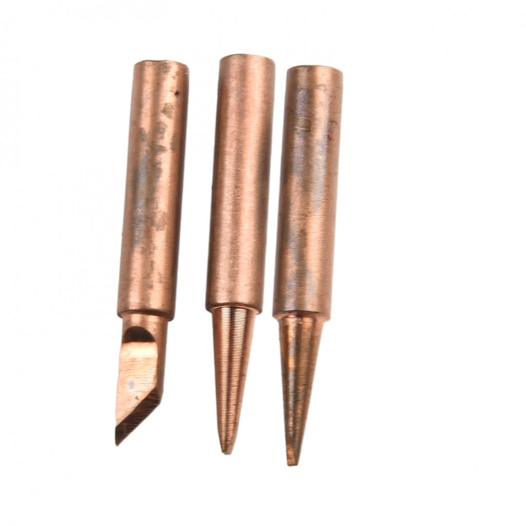 10pc/Set Soldering Tip 900M-T Soldering Tip Pure Electric Iron Head High Quality