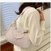 Cartoon Hello Kitty Shoulder Bag For Women With Pu Material And Cute Print For Daily Use