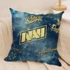 Team NNavi cool Cushion Cover Short plush Doublesided Print Square Throw Pillow Covers Sofa Home Cushion Decor