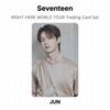 Seventeen RIGHT HERE WORLD TOUR Trading Card Set Official Photocard