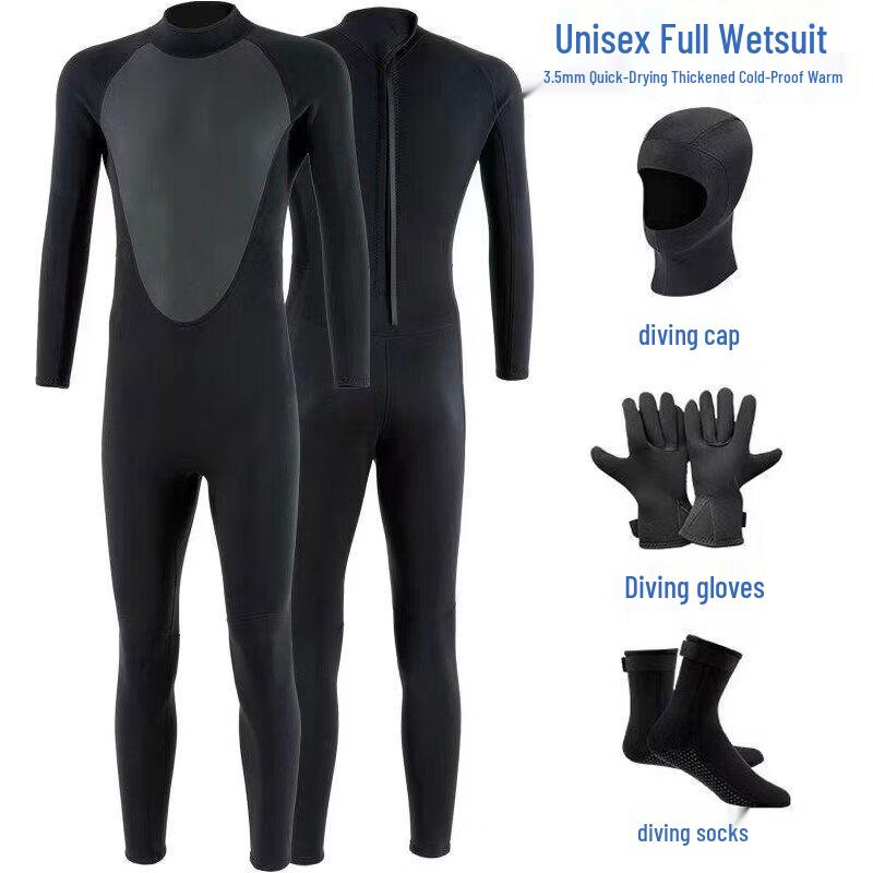 Zhan Yu 5mm Long Sleeve Thermal One-Piece Wetsuit