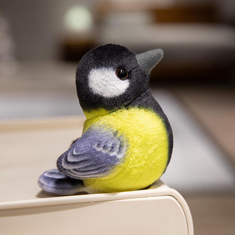

Cute Simulation Bird Tree House Doll Plush Toy Doll Sparrow Nest Doll Home Living Room Ornament size as shown in the picture
