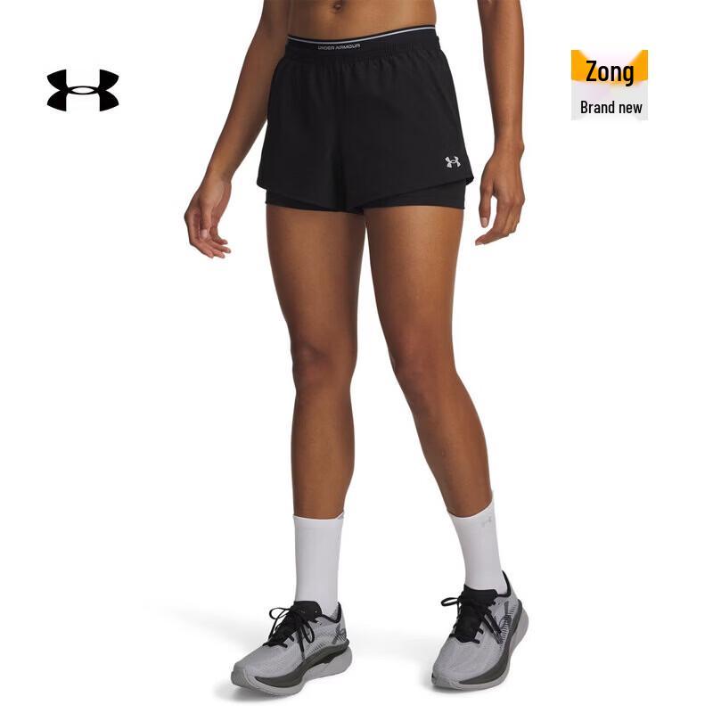 

Under Armour Vanish Women s 2-in-1 Training Sport Shorts XL