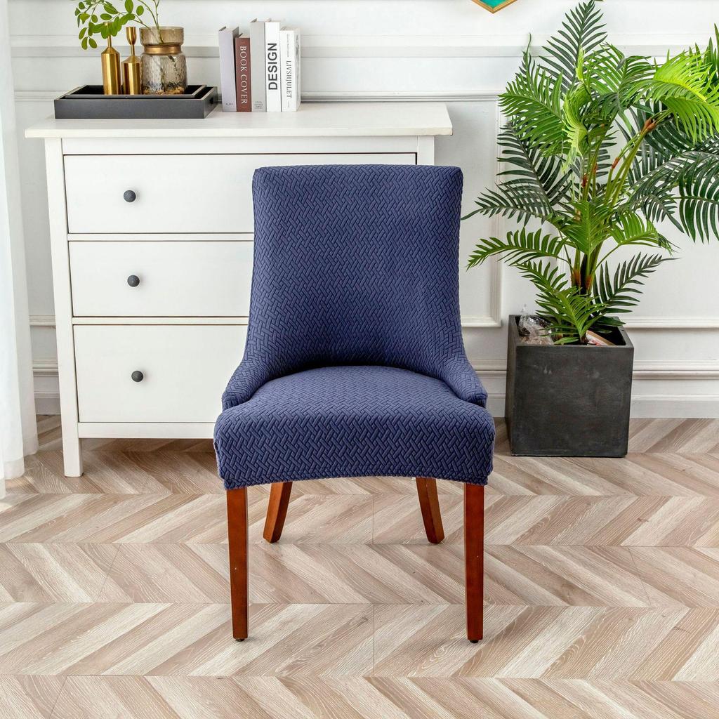 Customized 210gsm Jacquard Plaid Stretch Armchair Cover for Home or Hotel