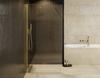 VEO graphite bathtub faucet, wall-mounted, Besco