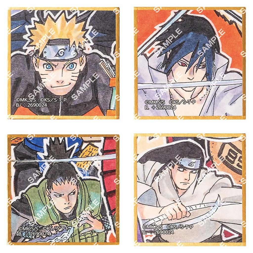 NARUTO Mame Gasha Shikishi NARUTOP99 10 Types Set Naruto Naruto P99 P99 Vol.1 [All (Full Comp)]