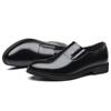 Summer New Leather Leather Shoes Business Dress Casual Shoes Cowhide Slip-on Shoes Men All-match Wedding Shoes