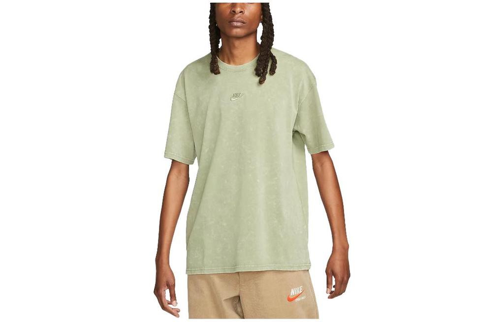 Nike T-Shirts Herren Matcha Rundhals Mittlere Normale Passform DZ2899-386