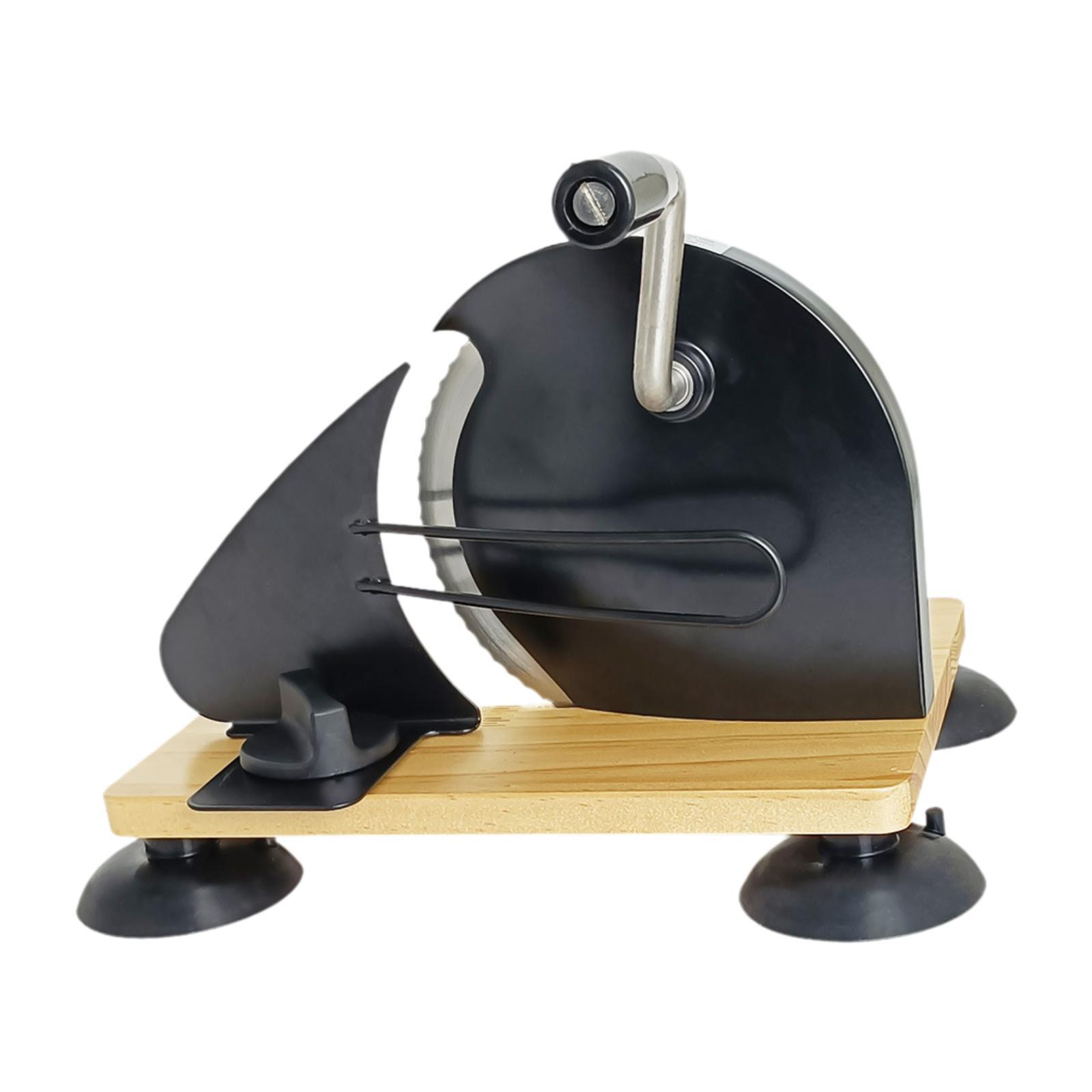 Homemade Bread Slicer Hand Crank Manual Adjustable Cutter for Crusty Breads Kitchen Baking Accessory