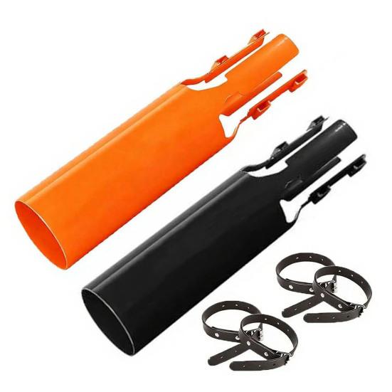 1/2Pcs Leaf Blower Air Booster with Strap Universal Leaf Blower Nozzle Attachment Faster Outdoor Yard Cleanup Lawn Care Leaf Blower Airflow Amplifier