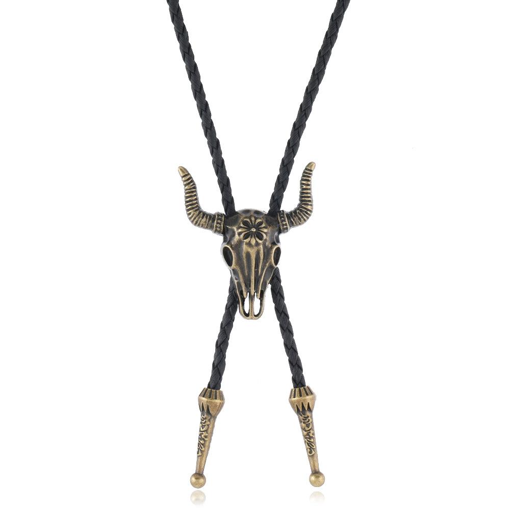 Bullhead Neck Chain Retro Fashion Necklace