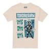 STAR WARS Unisex Adult Father Dadalorian Grogu Retro T-Shirt