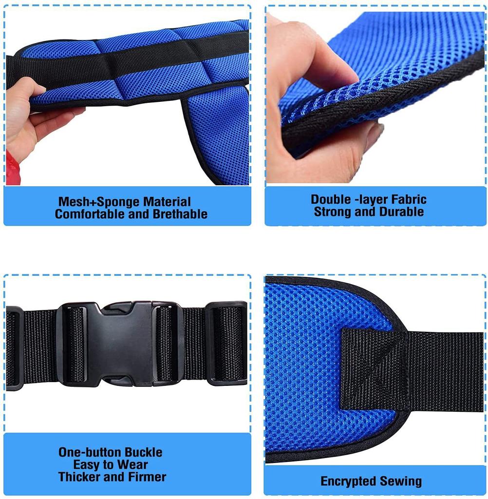 Environment protection Wheelchair Belt Breathable Durable Non-Slip Seat Belt Anti-Fall SeatAnti-fall Care Products