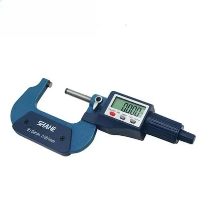 25-50mm Digital Outside Micrometer 0.001mm Caliper Measuring Tools