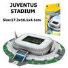 Desktop Ornaments Football Field Model Fans Souvenir DIY Paper Puzzle Table Games 3D Building Stadium Assembly Simulation TMZ