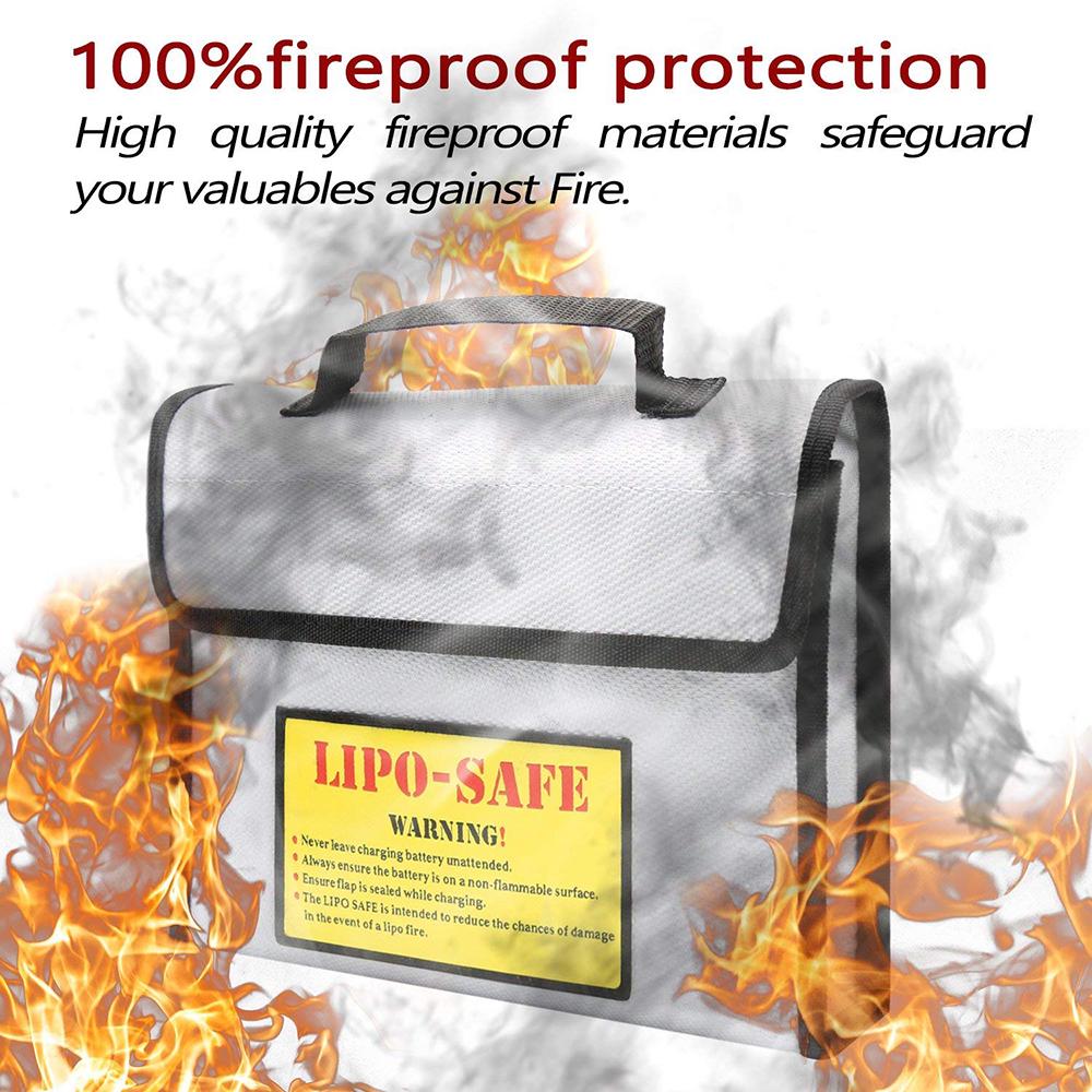 Feuerfeste, explosionssichere Sicherheitsaufbewahrungstasche für LiPo-Akkus, schützende Ladetasche