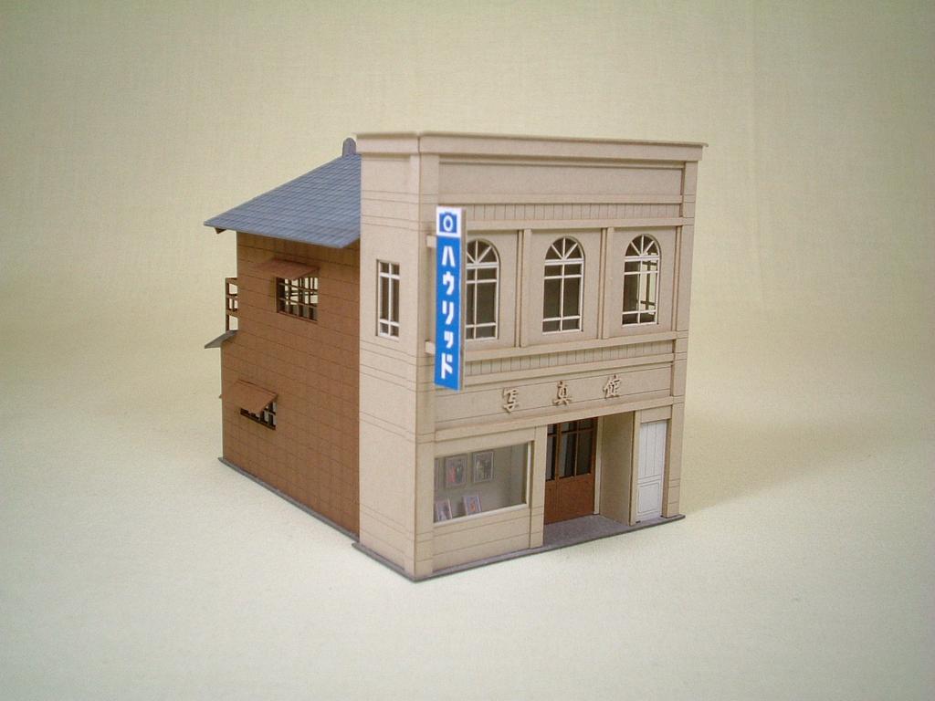 Sankei Scenery Corner Paper Craft 1/87 Series Shop-2 MK05-06