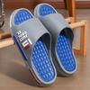 Comfort-Fit Men's Summer Slippers: Durable, Thick-Soled, Non-Slip, Deodorizing Indoor Sandals for Home.
