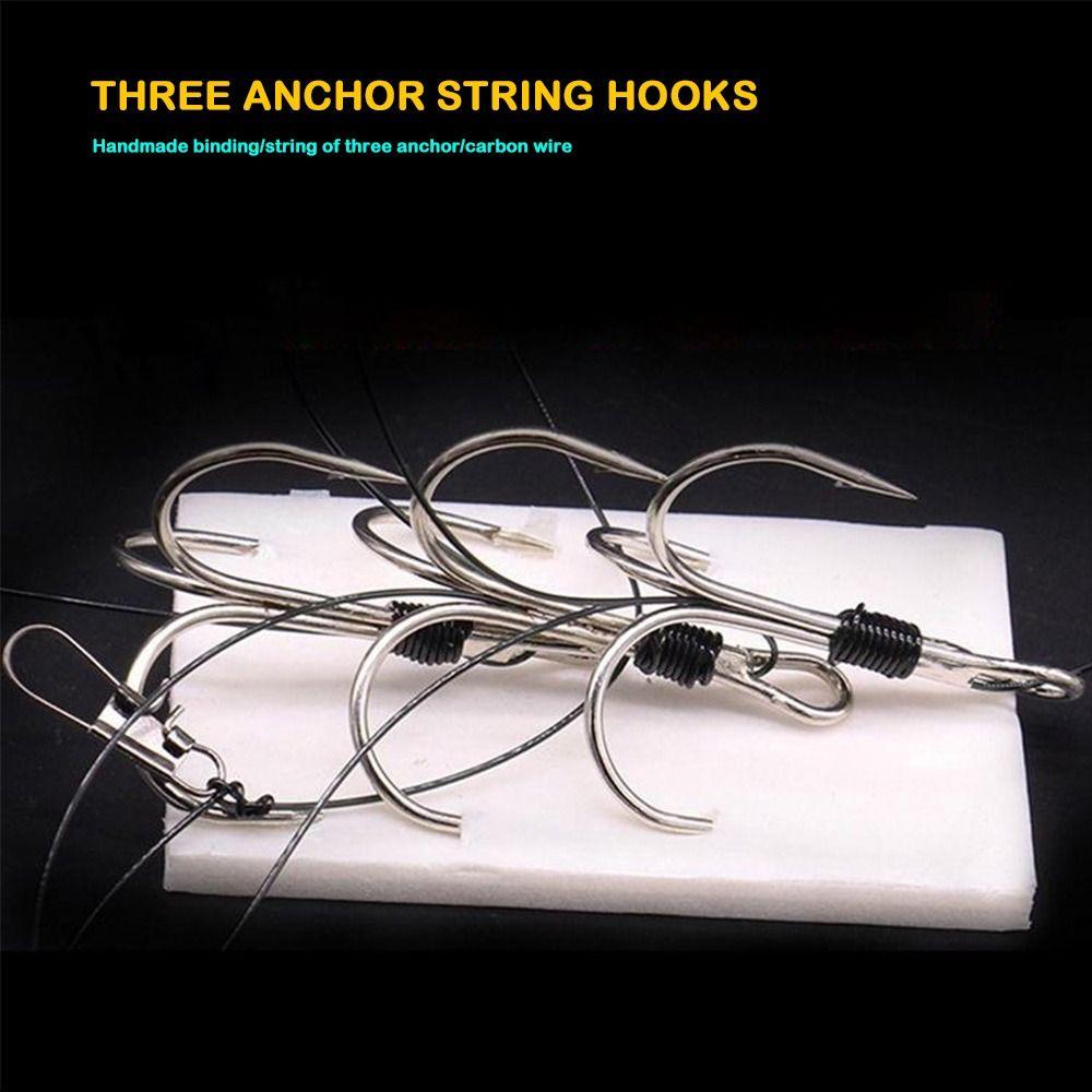 

Rotating Spinner Anti-tangle Tandem Fishing Hooks Fishing Lure Spoon Sequins Fishing hook Fishing 6/0