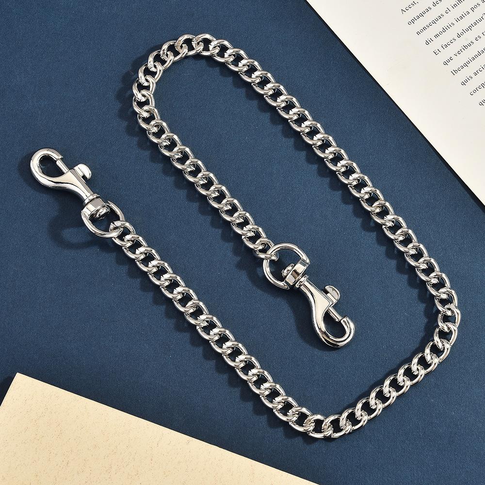 Metal Chain Bag Hanging Chain Simple Versatile Alloy Material Bag Decorative Chain Women'S Pendant Spot