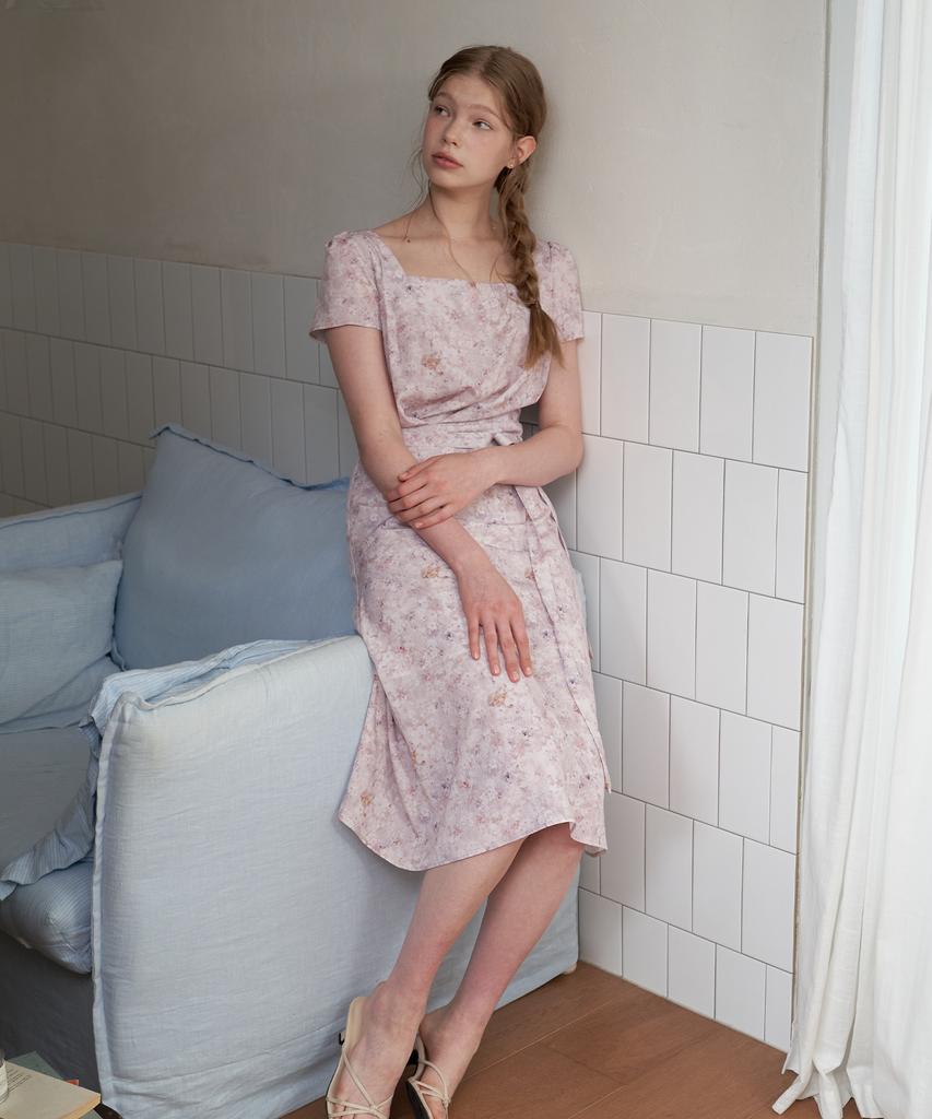 Peullobeu Flower Drawing Dress_F/Pk