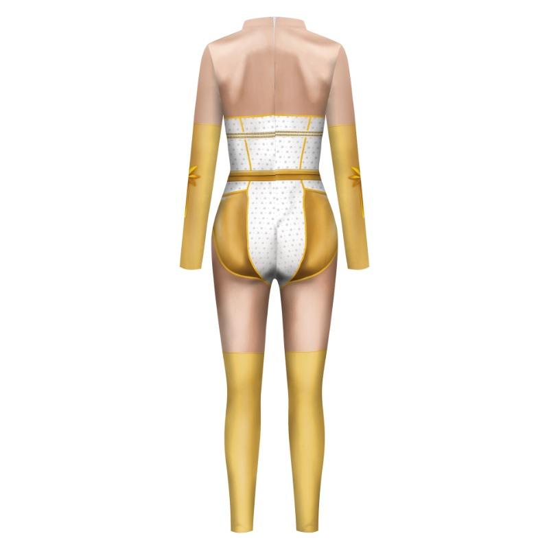 New Women's Movie Clothing Star Annie Series Digital Printing Jumpsuit Tights Jumpsuit