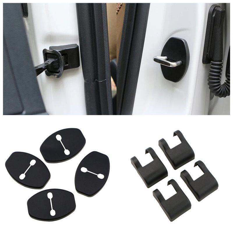 Precise Car Protective Door Lock Covers 8Pcs For Passat Golf 6 7 Jetta Tiguan Beetle Scirocco Polo Bora Styling