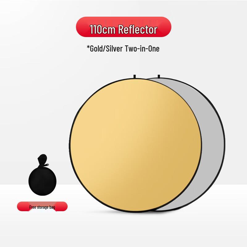 OLOEY 2-in-1 Foldable Photography Reflector