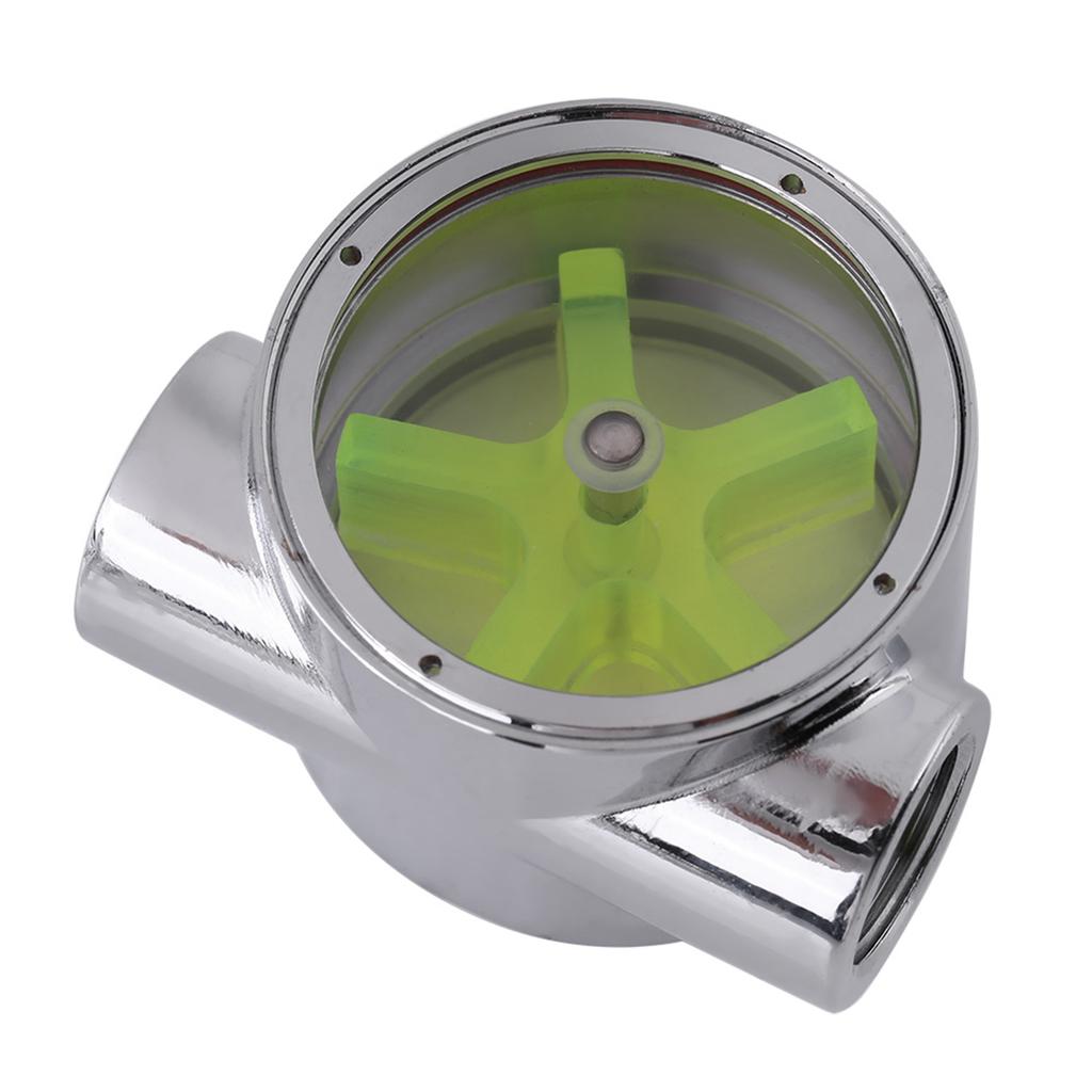 Tungsten Alloy G1/4\" Standard Female To Female Thread Computer Water Cooling Flow Indicator