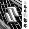 ABS Samochód Przednia Kratka Odznaka Logo Maska Przód Tył Emblemat Naklejka Akcesoria Dla Ignis Jimny Swift SX4 Grand Vitara Samurai