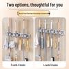 No-Drill Mop and Broom Holder