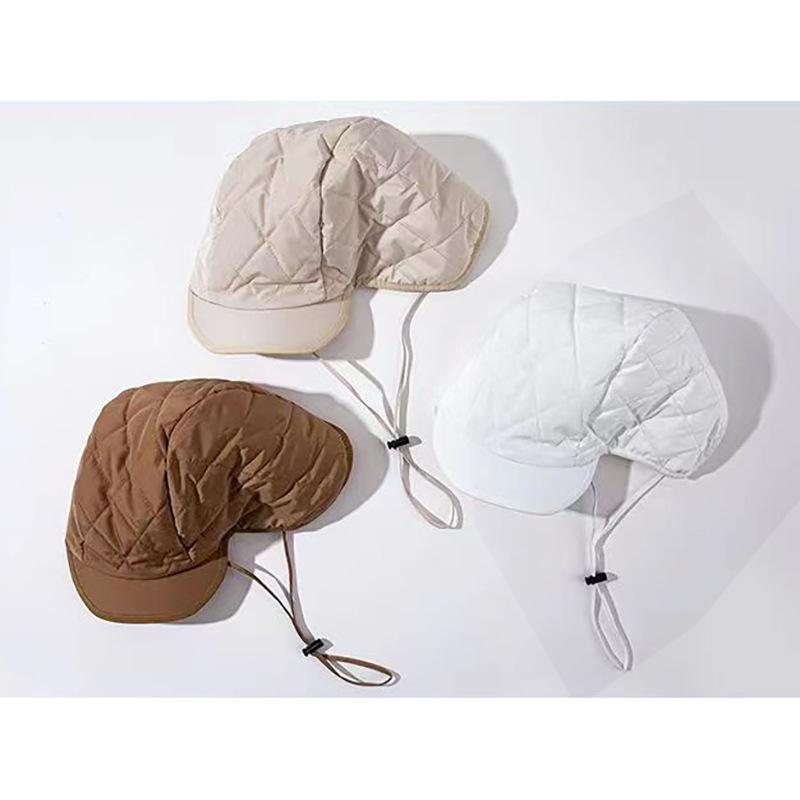 Dairui Outdoor Thermal Ski Hiking Camping Cap Waterproof Windproof Warm Winter Quilted Hat Ear Flaps for Men Women Aviator Style