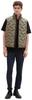 Winter Jacket Tom Tailor Hybrid Vest with Hood (1041313) Smoky Olive Green