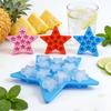 Star-Shaped Silicone Ice Cube Tray Food-Grade Flexible Mold for Ice Candy Chocolate Easy-Release Dishwasher Safe Creative Baking Tool