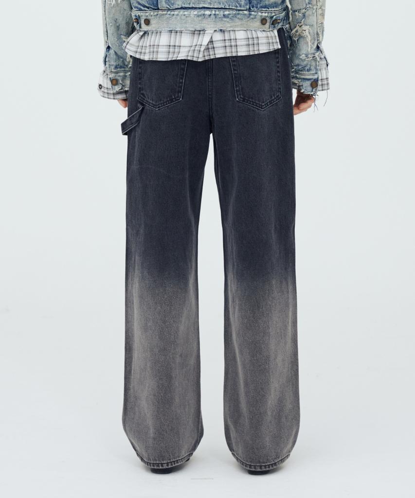 Modenaleudeo Flow Carpenter Wide Denim (Black)