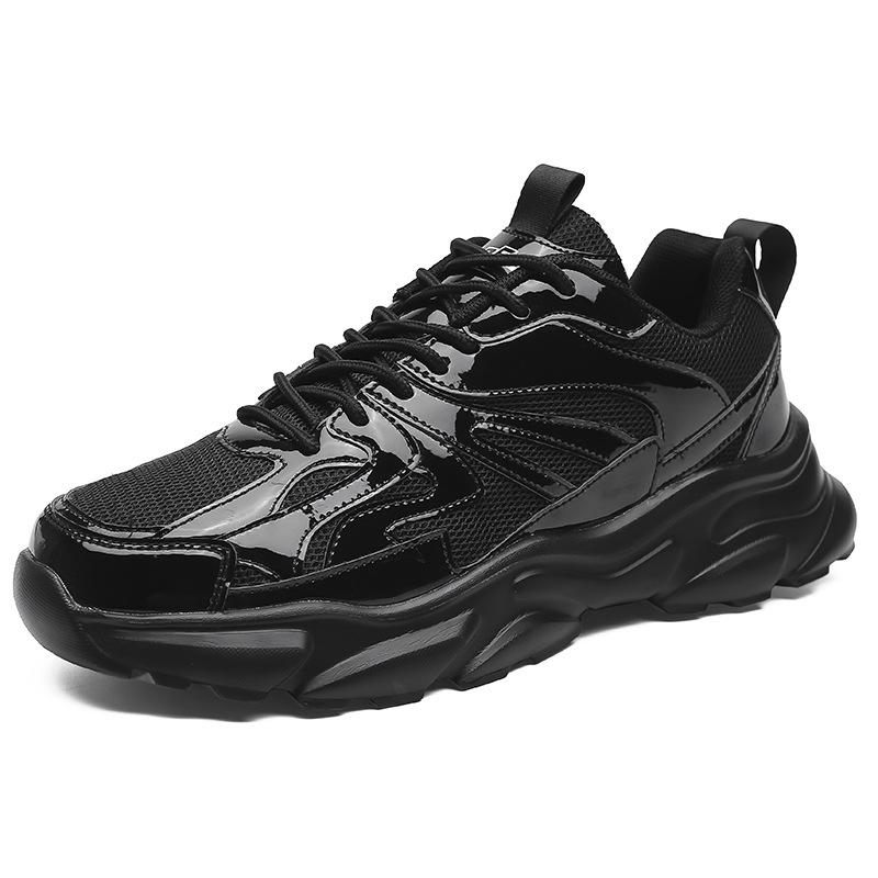 Fashion Spring Gold Sports Shoes Breathable Casual Sneakers Men Comfort Platform Men's Sneakers Large Size 46 Chaussure Hommes