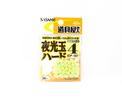 Sasame P-187 Luminous Glow Bead Hard Size 4 (3838)