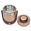 Vacuum Bento Lunch Box 304 Stainless Steel 3 Layer Portable Insulated Food Jar for Students Office