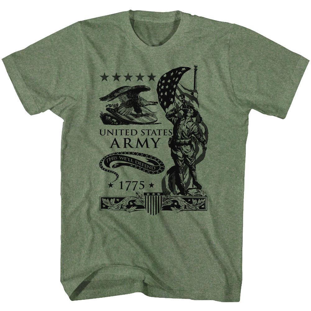 United States Army 1775 This We ll Defend Adult T Shirt S