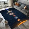 Kosmische Sterne Teppiche Weiche Wohnzimmer Schlafzimmer Teppiche Leicht zu Reinigen Bodenmatte Sofa Stuhl Matte Geschenk Heimdeko Schreibtischstuhl Bodenmatte