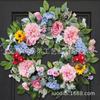 Artificial Flower Wreath Easter Valentines Day Hotel Restaurant Door Decorations