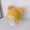 Cute Bear Baby Beanies Hat New Autumn Winter Kid Girl Boy Frog Rainbow Caps Warm Knitted Hats Skullies Toddler Cap Korean Style