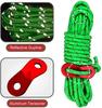 Accessoire De Tente - KAHEIGN - Sardine - Corde En Nylon Et Aluminium - 4m - 10 Pièces
