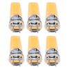 6PCS GY6.35 Bulb 5W COB Light Bulb 500lm Silicone Ceiling Lamp Bulb for Living Room
