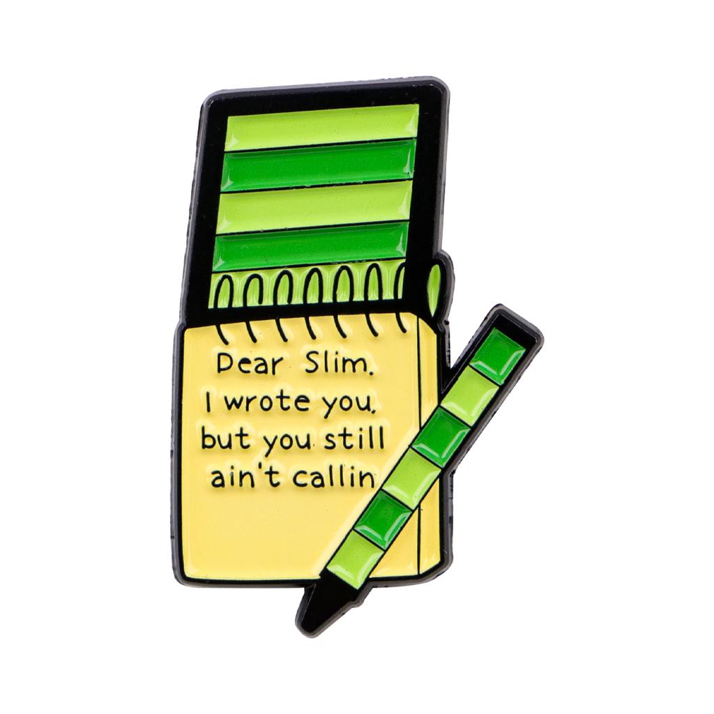 Rainbow Flower Quotes Enamel Brooch Lapel Pin Badge on Backpack Clothing Fashion Jewelry Cosplay Accessories Toys Gifts