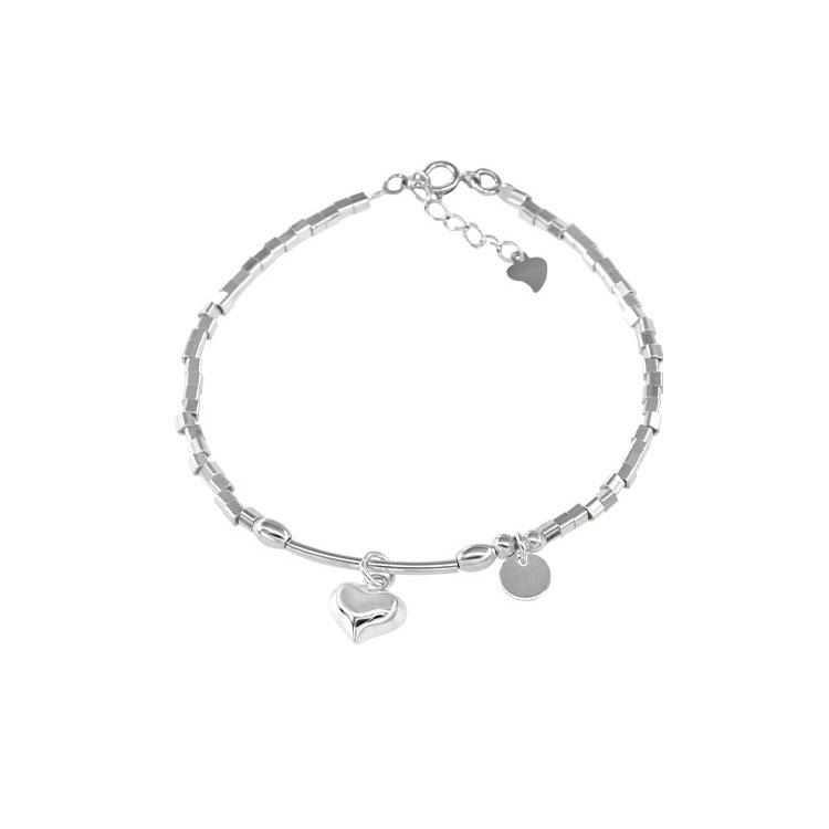 Bracelet d'été plaqué argent pour femmes et filles - Nouveau design de niche 2022