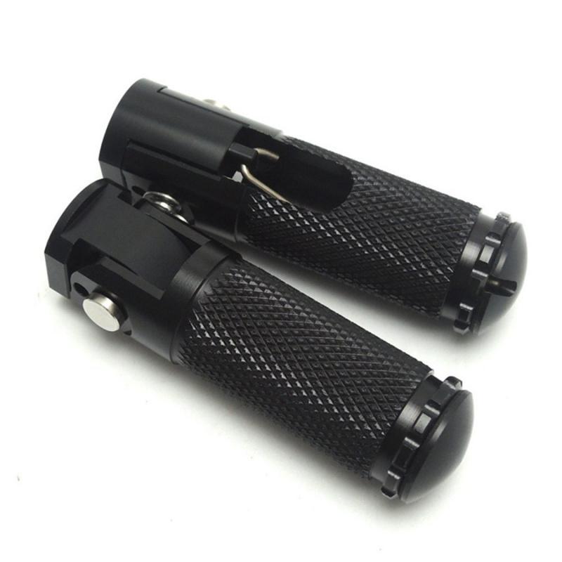 Universal Motorcycle Folding Rearset Rear Set Footrest Footpeg Foot Rest Peg