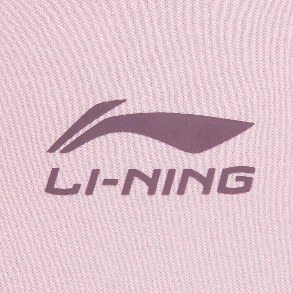 Li-Ning Round Neck Pattern Printed Embroidered T-Shirt Women tops ATSW310-5