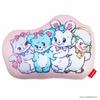 MORIPiLO Swimmer Body Pillow Soft and Soft To the Plush Nap Gingham Morishita Makura (Soft Die-Cut Cushion) Touch, Toy, Pillow, Check, Pink,
