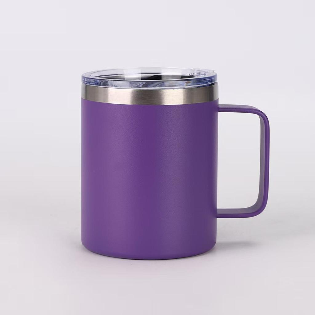 12oz/24oz Double Wall Vacuum Insulated Stainless Steel Mug with Lid